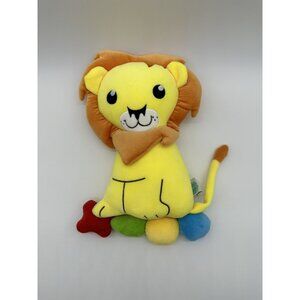 Stuffed Animal Lion Plush Snuggle Buddies Gen M Toddler Shape Learning Lovey